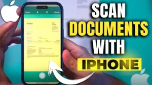 Scan Documents iPhone