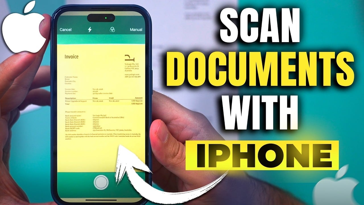 Scan Documents iPhone
