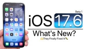 iOS 17.6 beta 1