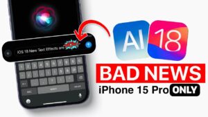 iOS 18 AI Features