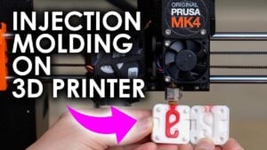 injection molding using a 3D printer