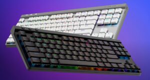 low-profile gaming keyboard