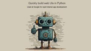 Google Mesop UI builder 2024