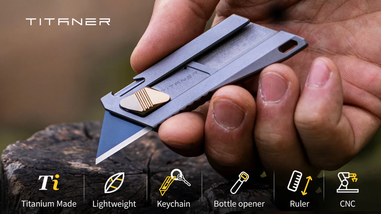 Titanium EDC Utility Knife