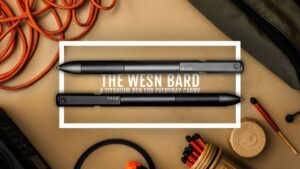WESN Bard Titanium pen Kickstarter
