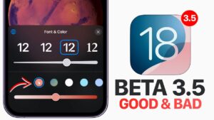 iOS 18 Beta 3.5