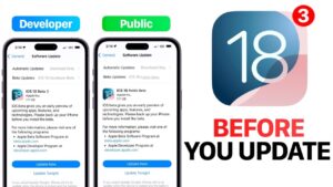 iOS 18 Beta 3