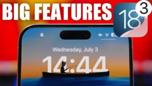 iOS 18 Beta 3