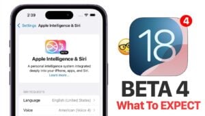 iOS 18 beta 4