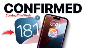 iOS 18.1
