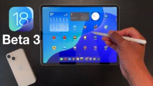 iPadOS 18 Beta 3