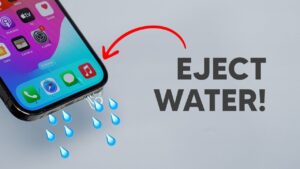 Eject Water iPhone