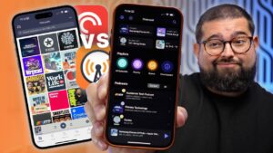 iPhone Podcast Apps compared