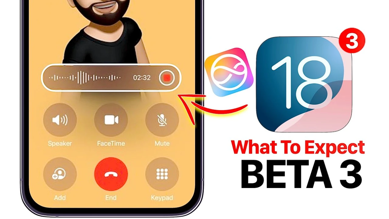 iOS 18 Beta 3