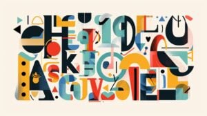 making fonts with Midjourney