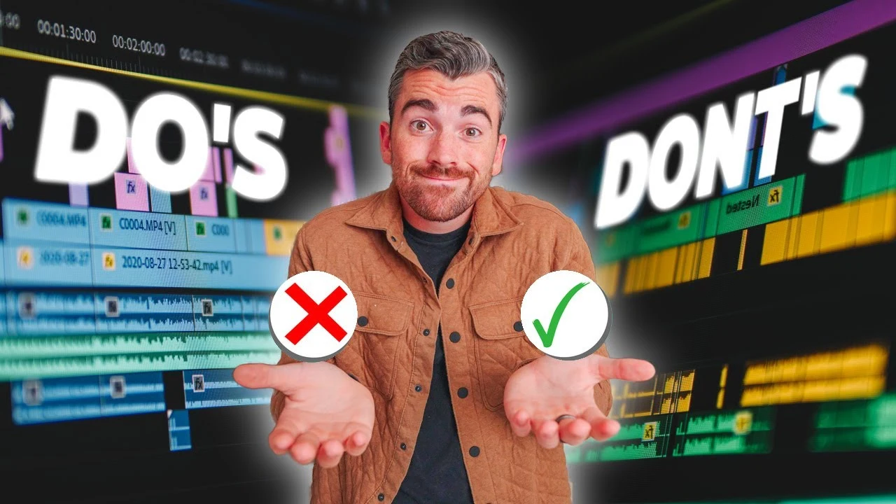 7 Premiere Pro video editing mistakes
