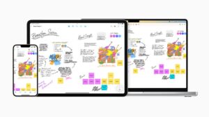 Apple Freeform App Scenes features