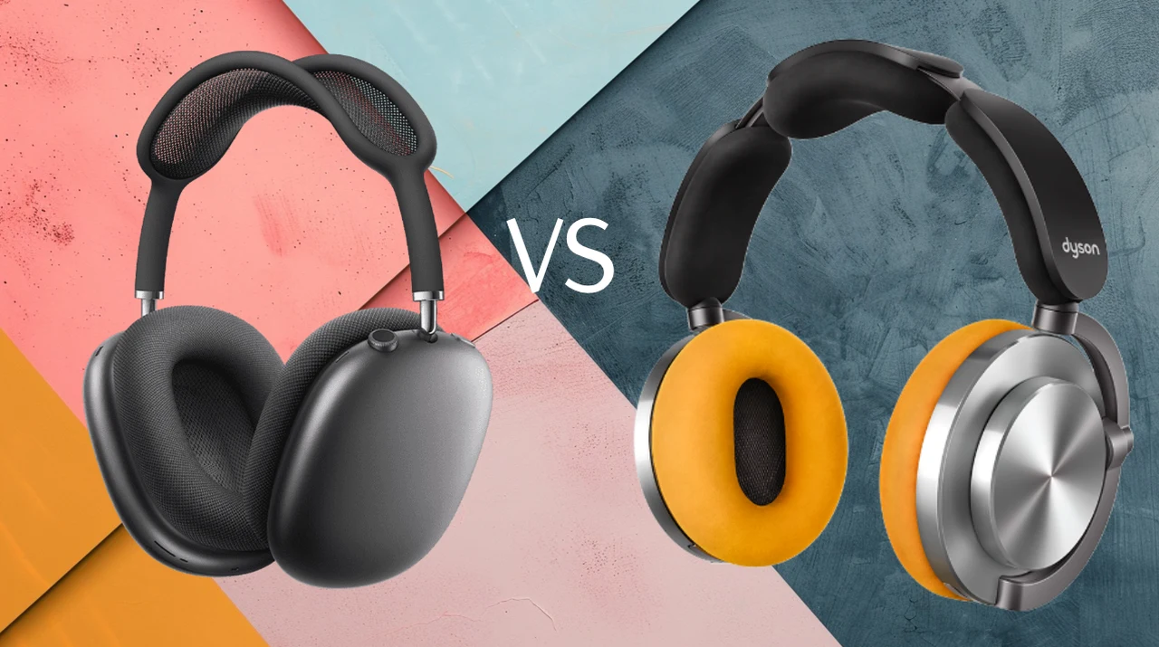 Dyson OnTrac vs Apple AirPods Max headphones