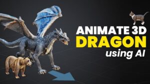 animate 3D animals with AI