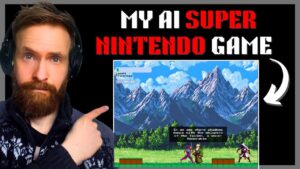 how to build console games using AI