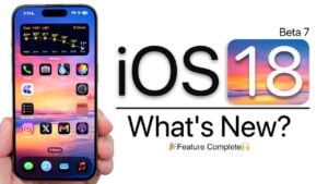iOS 18 Beta 7