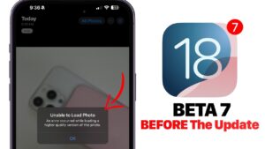iOS 18 Beta 7