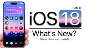 iOS 18 Beta 8