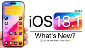 iOS 18.1 Beta 2