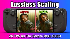 improving Steam Deck performance using losssless scaling