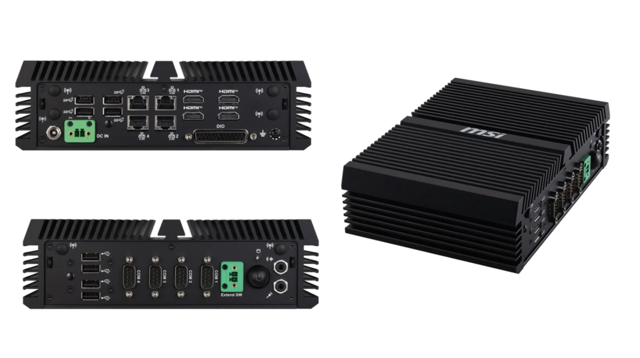 low-power fanless mini PC Edge AI