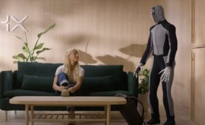 1X NEO Beta ChatGPT humanoid robot