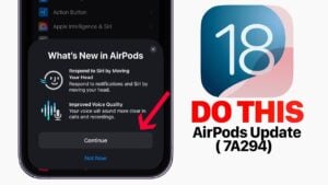 AirPods Update