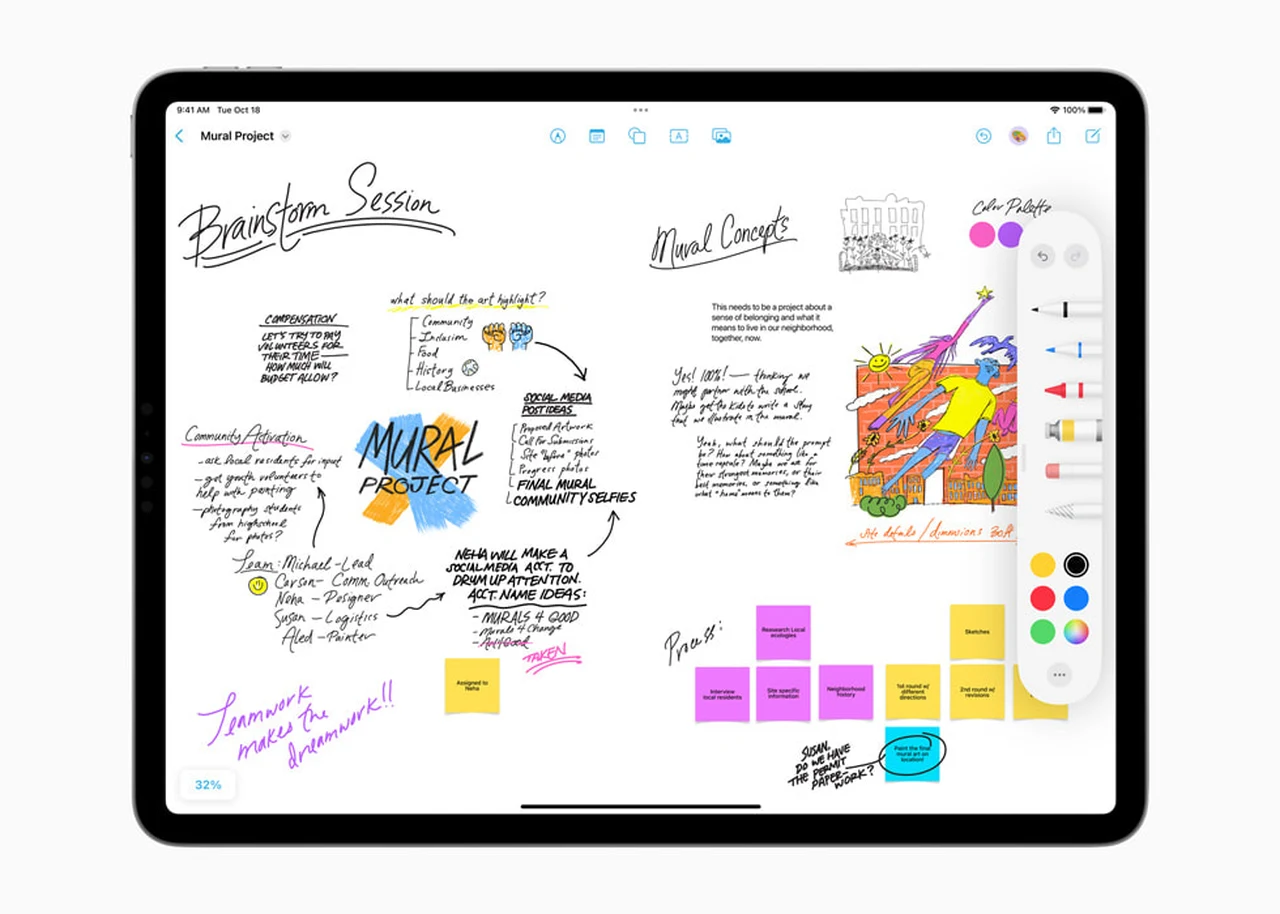 Apple Freeform iPad App