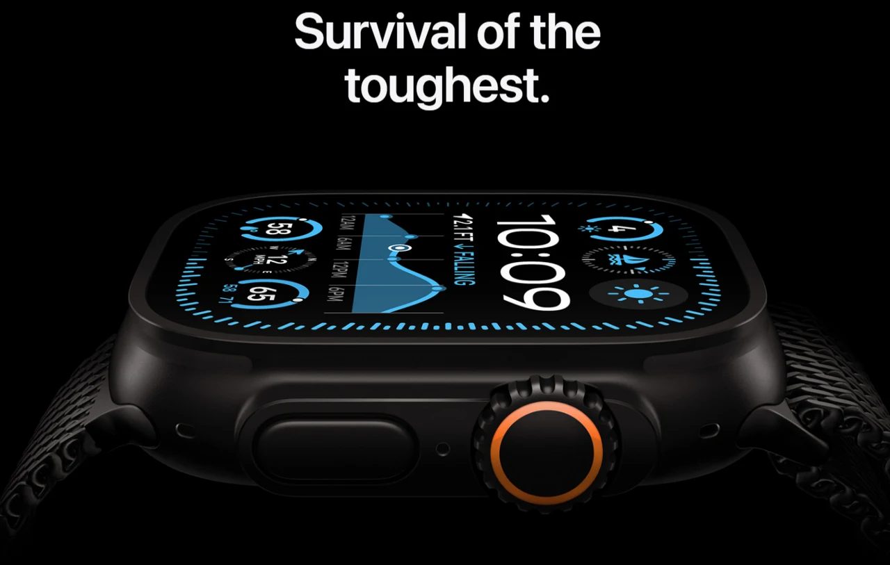 Apple Watch Ultra 2 black titanium