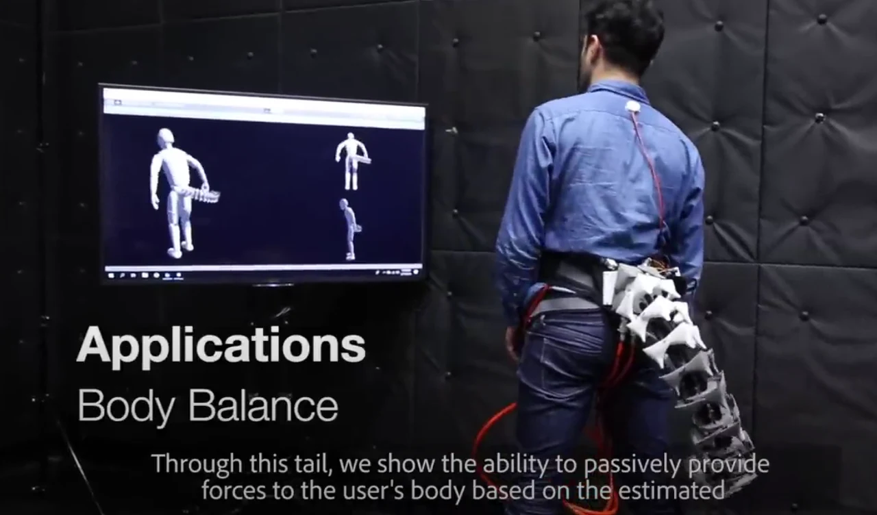 Arque Robotic Tail body balance