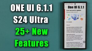One UI 6.1.1 Galaxy S24 Ultra