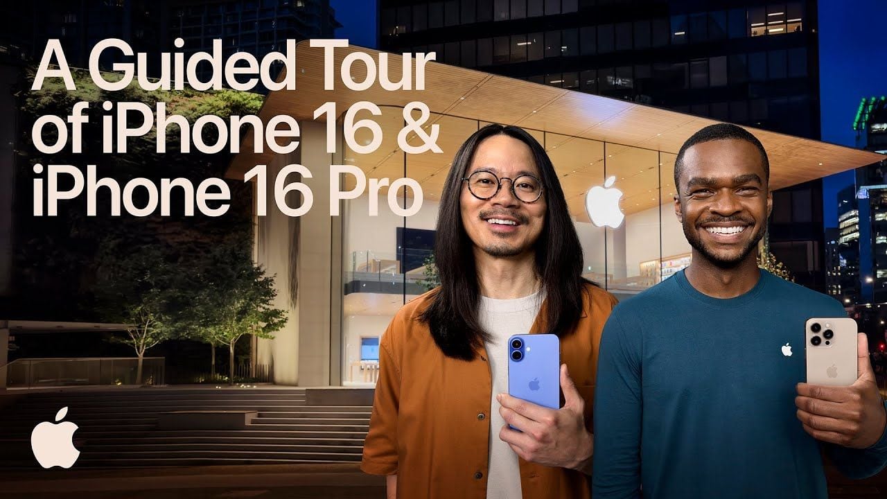 Guided Tour of iPhone 16 Pro by Apple