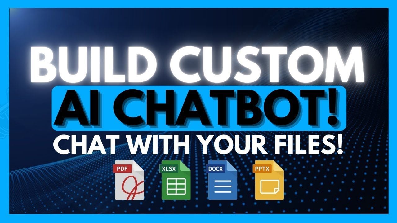 How to build an AI Chatbot with a custom knowledge base