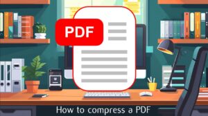How to compress a PDF file size