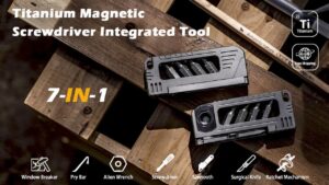 TI-MMS EDC Screwdriver Multitool