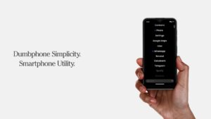 distraction free mobile phone