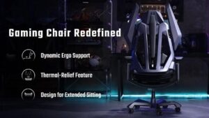 gaming chair TGIF T0 Kickstarter