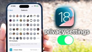 iOS 18 Privacy Settings