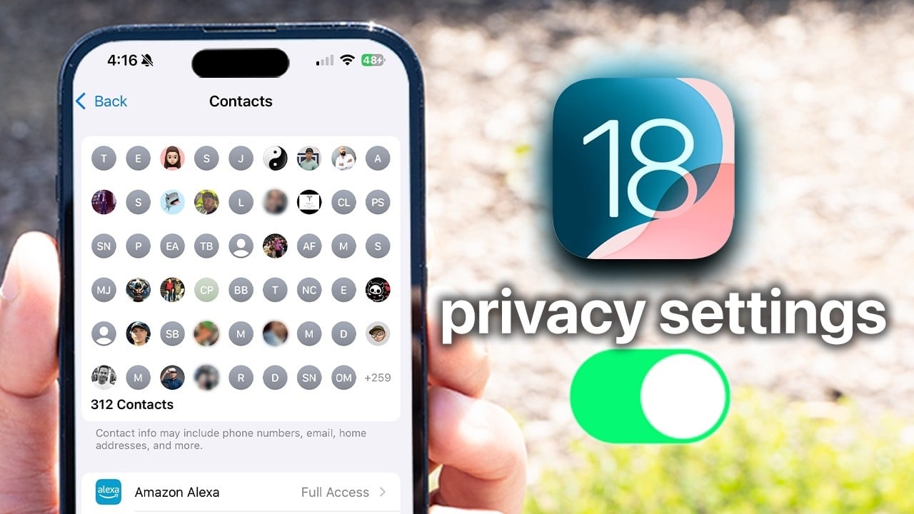 iOS 18 Privacy Settings