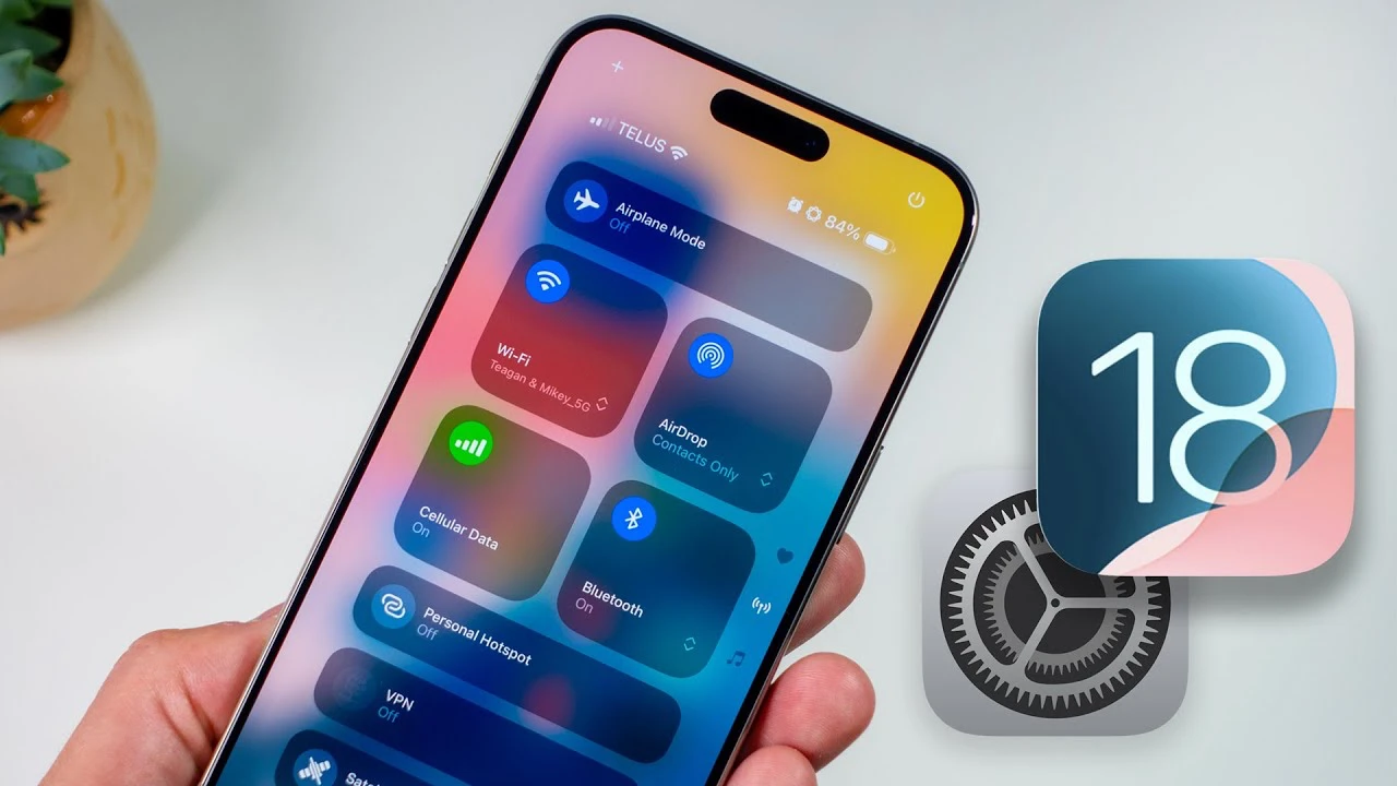 iOS 18 Settings