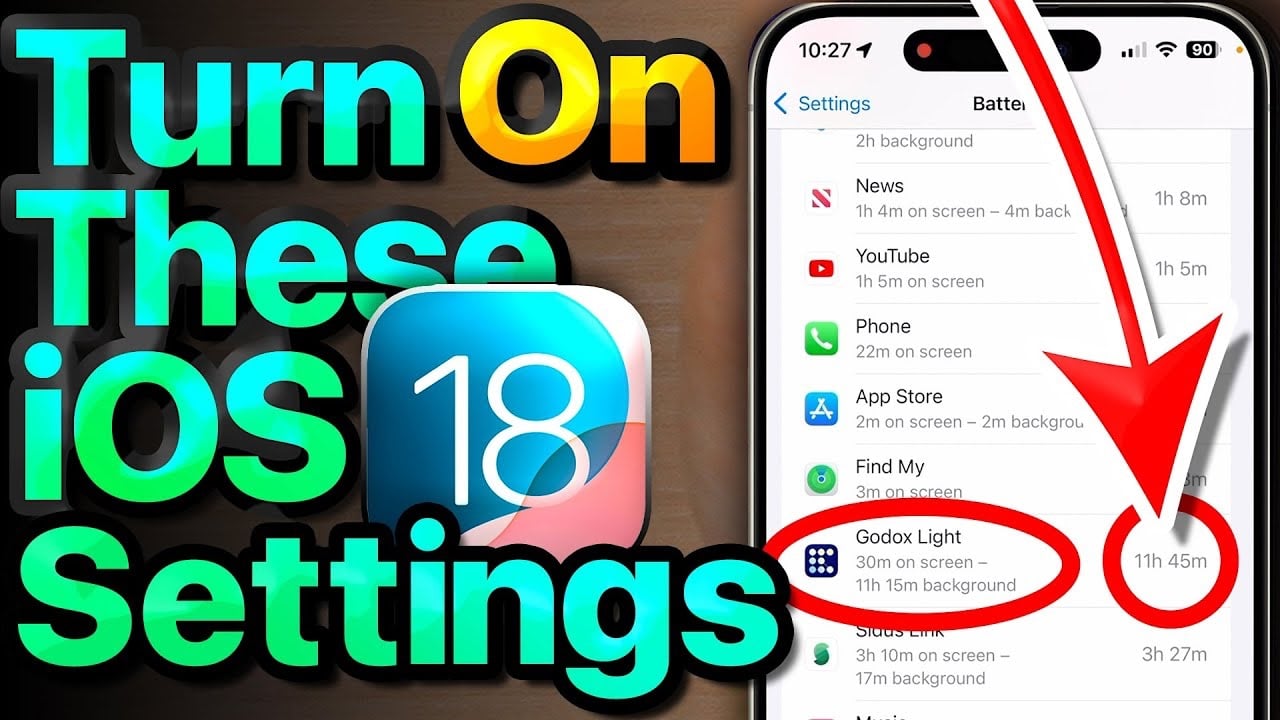 ios 18 settings