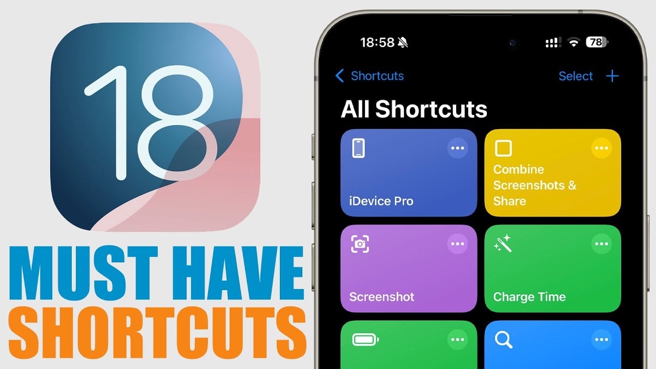 iOS 18 Shortcuts
