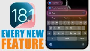 iOS 18. 1