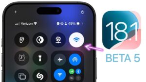 iOS 18.1 beta 5