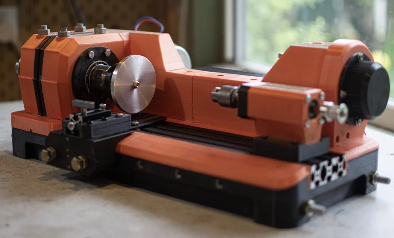 Step-by-step guide to building a lathe